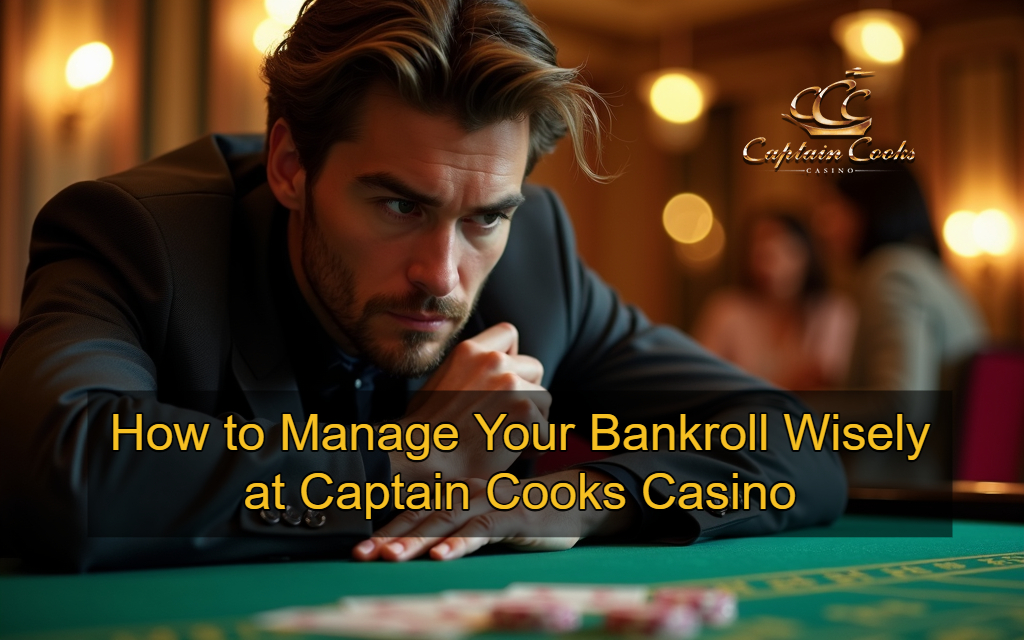How to Manage Your Bankroll Wisely at Captain Cooks Casino