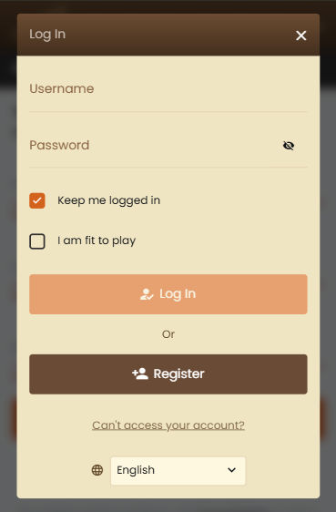 Captain Cooks Casino Mobile login
