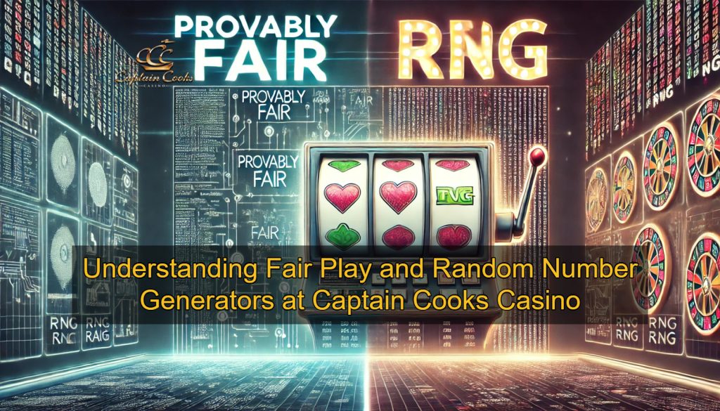 Understanding Fair Play and Random Number Generators at Captain Cooks Casino